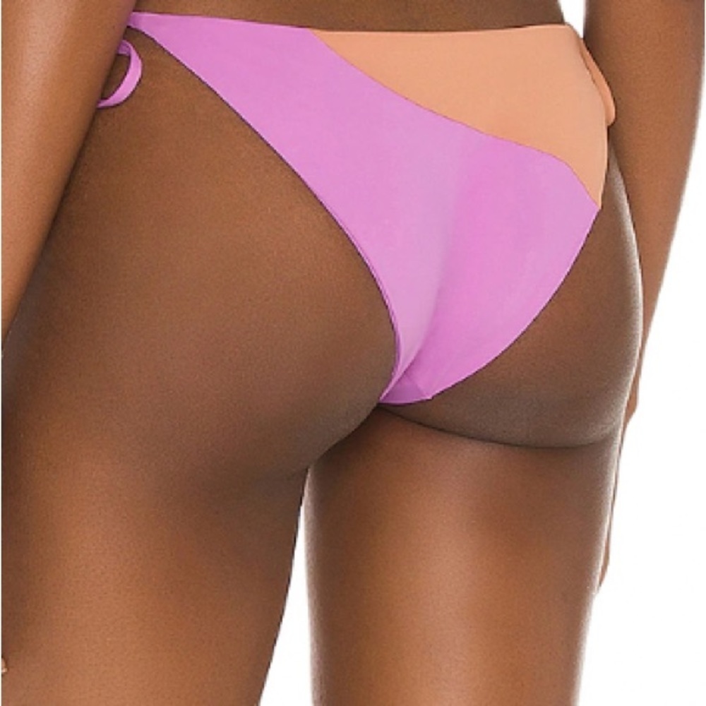 NEW L*Space Dani Classic Bikini Bottoms Size XL Revolve Brown Purple Swirl Boho‎ - Picture 3 of 9